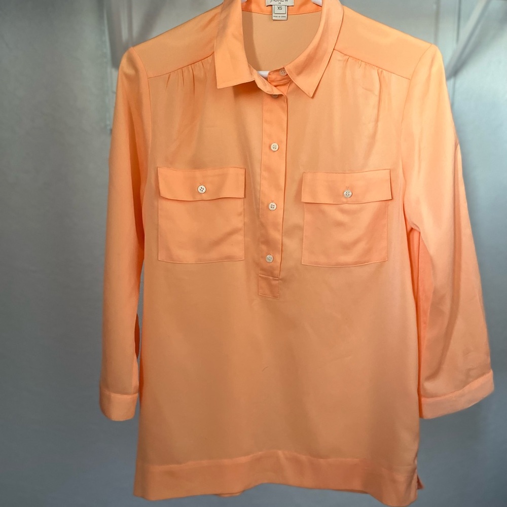 Jcrew 3/4 sleeves blouse